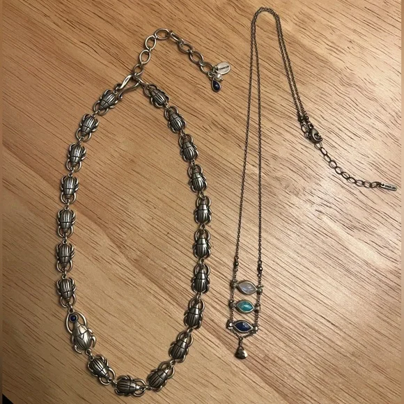 CHAN LUU Moonstone, Lapis and Turquoise Necklace - Picture 2 of 4